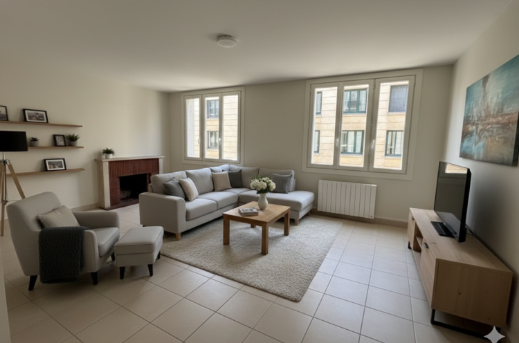 Location appartement 2 pièce(s) 56 m² - Photo 1