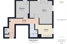 Vente appartement 2 pièce(s) 54 m² - Photo 11 Vente appartement 2 pièce(s) 54 m² - Photo 11